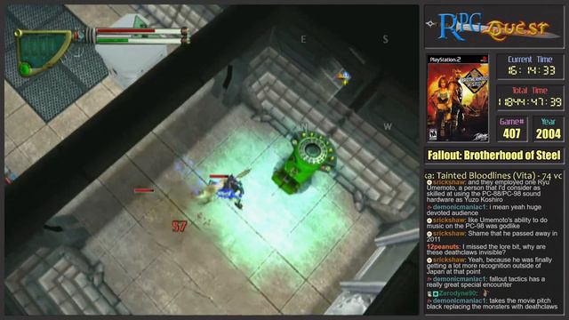 RPG Quest #407: Fallout: Brotherhood of Steel (PS2) Part 4 смотреть онлайн