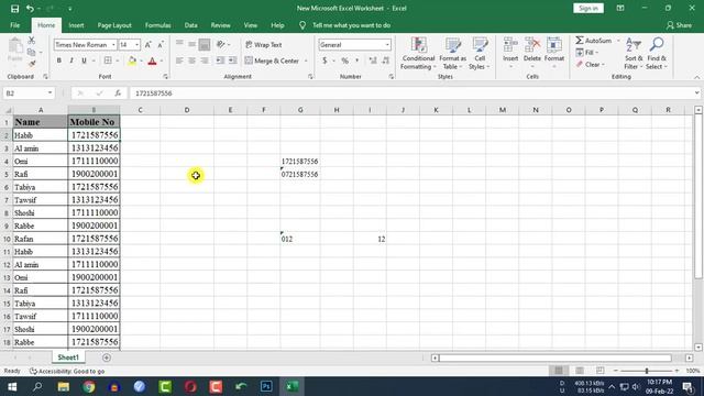 Automatically add zero before every number in Excel in Bangla смотреть онлайн
