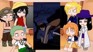 Реакция мугивар на Луффи