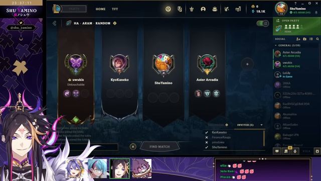 Secret Neighbor... and league lmao смотреть онлайн