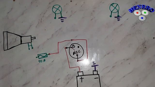 DIAGRAMA / CIRCUITO DE LUZ DE RETRO O RETROCESO смотреть онлайн