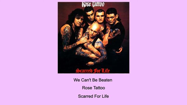 We Can't Be Beaten - Rose Tattoo - Instrumental смотреть онлайн