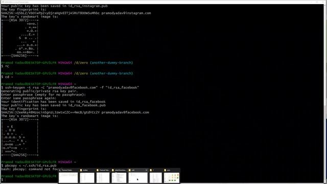 #17 Working with multiple GitHub accounts on windows (without typing password each time) смотреть онлайн