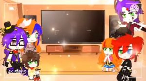 []☆Aftons react to Michael's AU's☆[]Gacha Club[]Its St0oPiD h0oMaN[]My AU[]AU's in the DESCRIPTION[