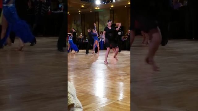 Samba Rumba Paso Jive ProAm Holiday Dance Classic 2016 смотреть онлайн