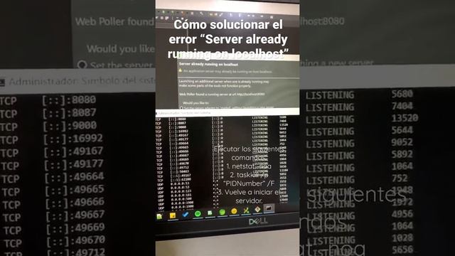 Cómo solucionar el error “Server already running on localhost” смотреть онлайн