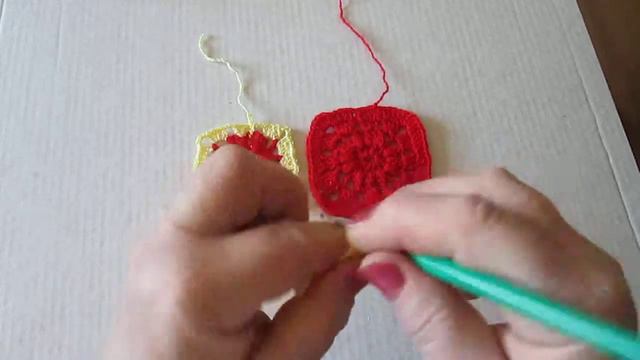 Квадратный цветочный мотив смотреть онлайн