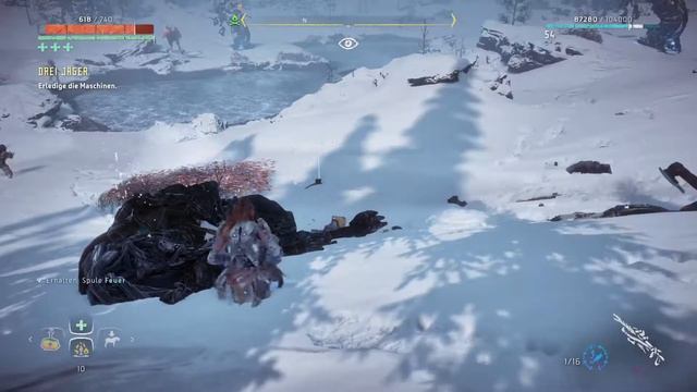 Horizon Zero Dawn DLC Frozen Wilds 100%-Let's-Play #12 | Drei Jäger (deutsch/german) смотреть онлайн