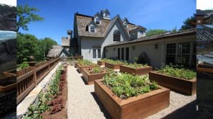 Высокие тёплые грядки из бруса. Как сделать, чем покрасить и заполнить?