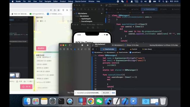 SwiftUI SQLite Tutorial смотреть онлайн