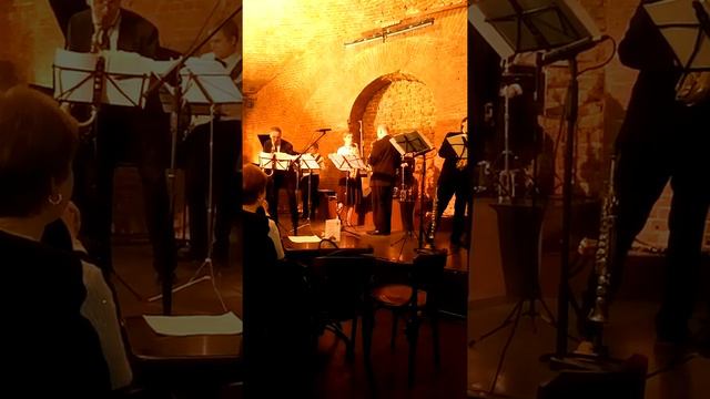 Гершвин. Я ощущаю ритм. I got rhythm. Квинтет саксов Владимира Зарембы. смотреть онлайн
