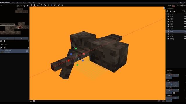 How to make Model BlockBench Tutorial #1 смотреть онлайн