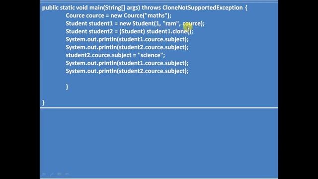 Cloning In Java Part 1 смотреть онлайн