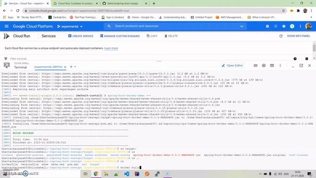 4.GCP : DEPLOY SPRING BOOT APP IMAGE IN CLOUD RUN смотреть онлайн