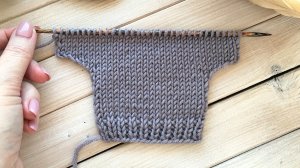 Просто и аккуратно! Как прибавить 2 и более петель в начале и конце ряда