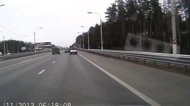 Вспышка сзади