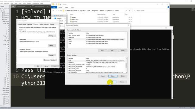 HOW TO INSTALL PYTTSX3 | fix pip is not recognized as an internal or external command смотреть онлайн