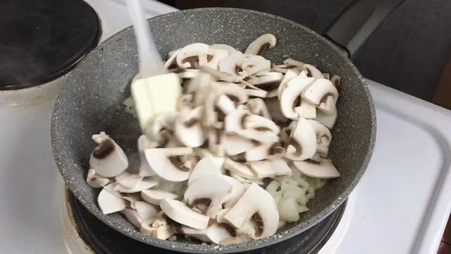 Грибная паста со сливочным соусом смотреть онлайн