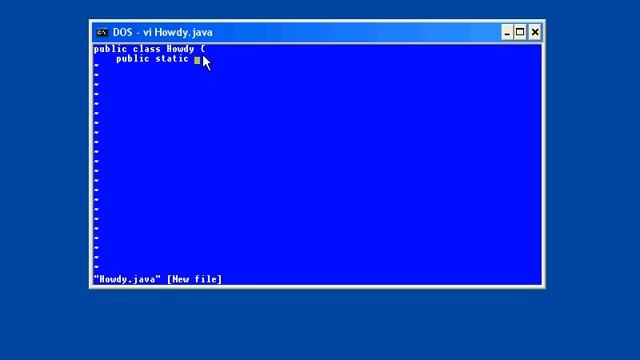 9.Intro to Java -Chapter02.2Programs Named Howdy -Lesson1.The Source Code of Howdy смотреть онлайн