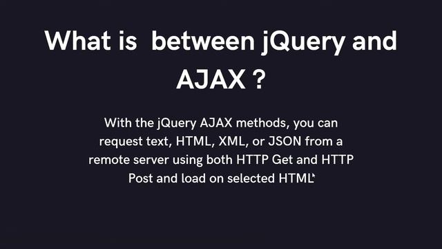 How to use Get, Load, post method in JQUERY AJAX | Complete course on JQUERY смотреть онлайн