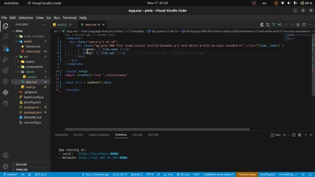 pinia vuejs store kurdish #part3 - getters смотреть онлайн