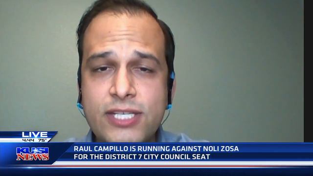 Raul Campillo discusses final week of his campaign for City Council District 7 смотреть онлайн