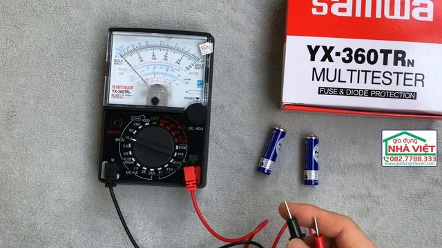 Hướng dẫn sử dụng đồng hồ đo điện đa năng Samwa YX-360TRn Multitester đo điện thế - điện trở смотреть онлайн