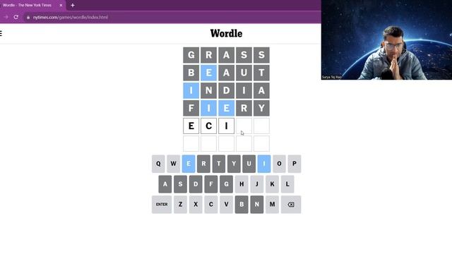 Live Wordle Game Play with ZERO STRATEGY | English Word Games | Live Game Play | смотреть онлайн