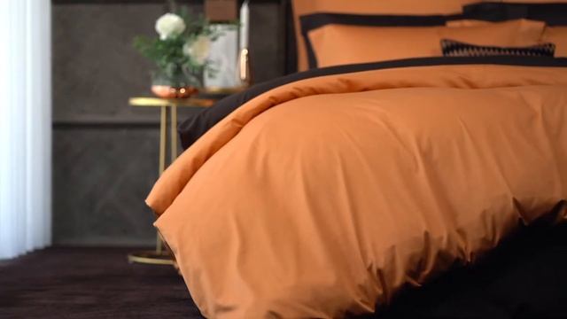 Комплект постельного белья «Рапсодия» оранжевый смотреть онлайн