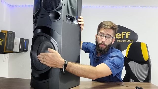 PANASONIC T-MAX40 1000W Rms: Caixa de som Torre com Qualidade ABSURDA! (Unboxing) смотреть онлайн