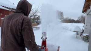 Отечественный снегоуборщик (Мобил К)