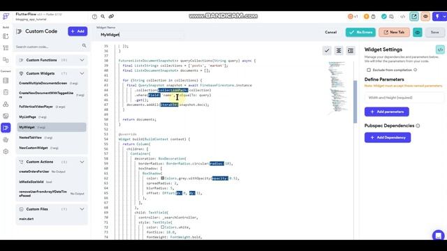 Multi-Collection Search Custom Code - FlutterFlow смотреть онлайн