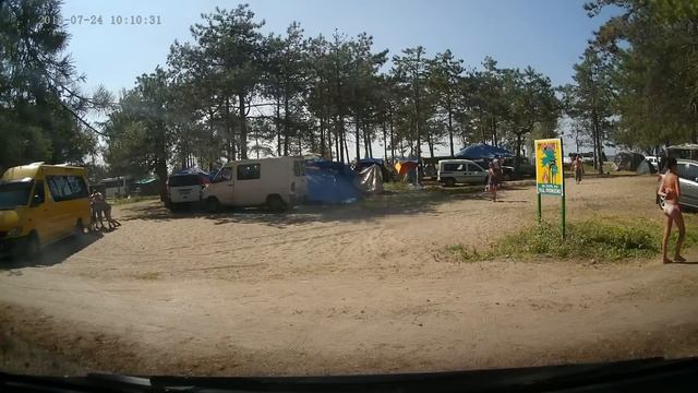Отдых в Рыбаковке. Автокемпинг на берегу Черного моря (часть 2) смотреть онлайн