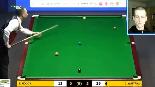 JAMES WATTANA VS STAN MOODY | 6 RED WORLD CHAMPIONSHIP 2023 | SNOOKER 2023 смотреть онлайн