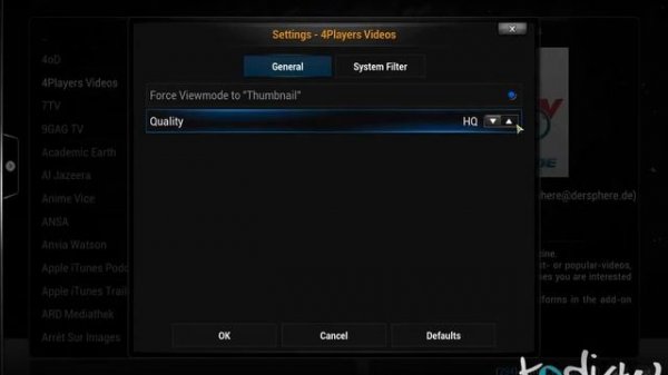 Kodi4U - XBMC Kodi Media Center "4Players Videos" Tutorials & Reviews