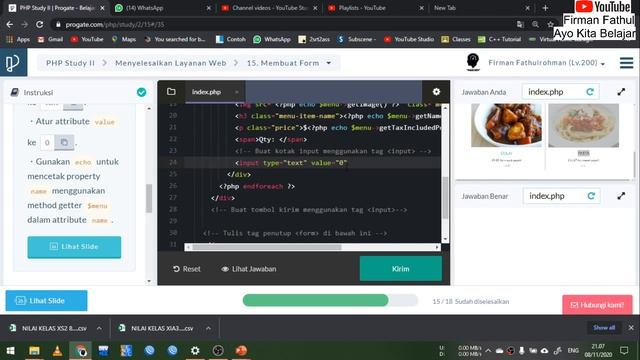 #37 Membuat Form di PHP смотреть онлайн