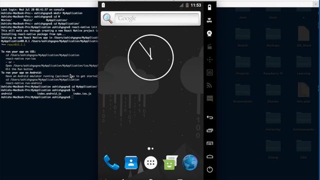 Getting started with React Native in just 6 minutes ! смотреть онлайн