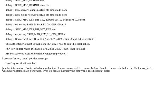 SSH 'Host key verification failed' error (2 Solutions!!) смотреть онлайн