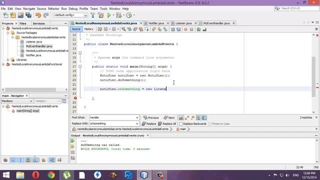 Java 2014. Nested, Local, Anonymous Classes. Lambda Expressions, Events. смотреть онлайн