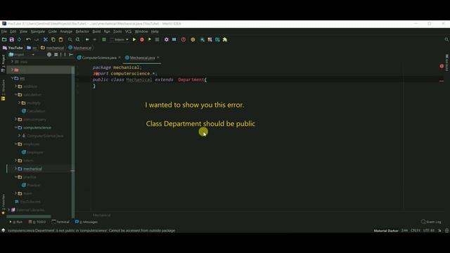 35 - Hierarchical inheritance in Java смотреть онлайн