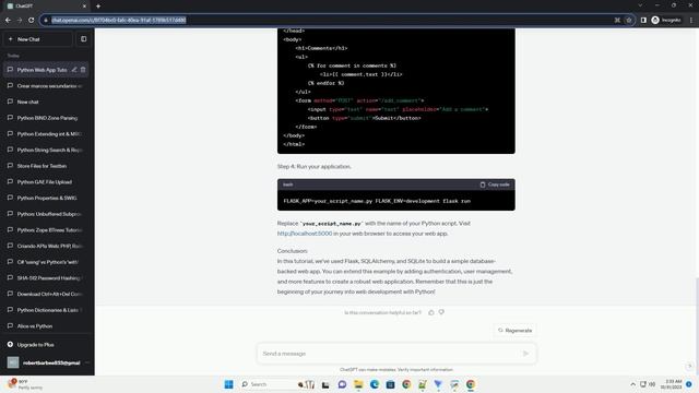 Which python tools for building a database backed webapp смотреть онлайн
