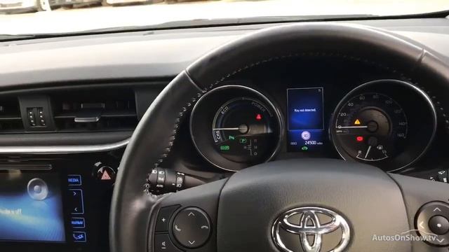 TOYOTA AURIS VVT-I EXCEL TSS BLUE 2017 смотреть онлайн