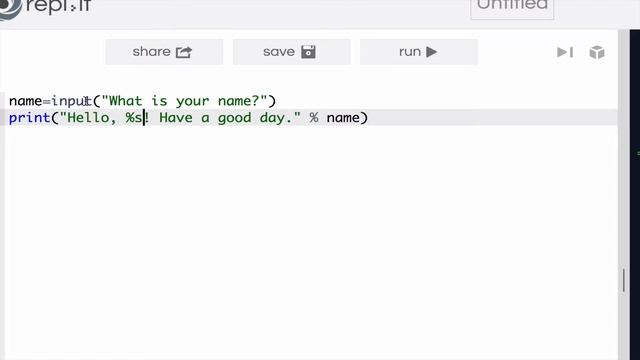 Python 10 - Simple Input смотреть онлайн