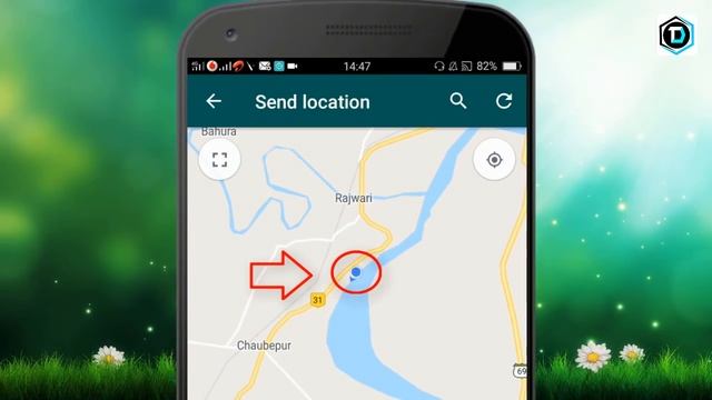 How to send LIVE Location on Whatsapp in Hindi || Whatsapp Tricks 2023 смотреть онлайн