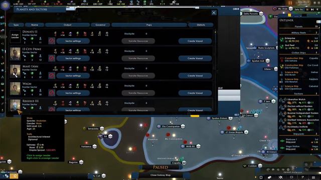 [22] Federation member Yridia - Stellaris 2.2 - Star Trek New Horizons - The Federation of Planets смотреть онлайн