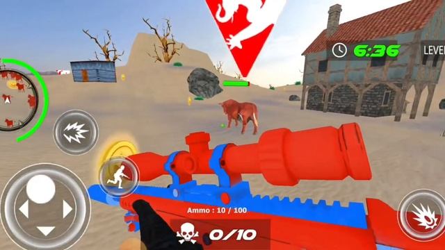 Dinosaur hunter: Real dino animal's Jangle game's android gameplay #147 смотреть онлайн