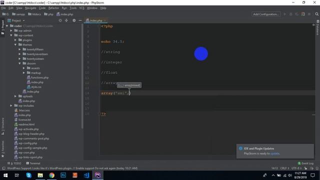 ▶️▶️ PHP Tutorial For Beginners Full Class-03 ❇️ PHP Bangla Tutorial ❇️ eeExpert смотреть онлайн