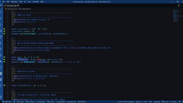5 JavaScript Array Tips and Tricks смотреть онлайн