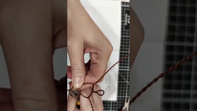 Ватная игрушка. Делаем каркас. Часть 2 смотреть онлайн