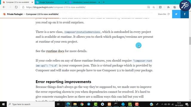Cara Upgrade Composer ke Versi 2 | how to upgrade composer to V2.0.0-RC1 смотреть онлайн
